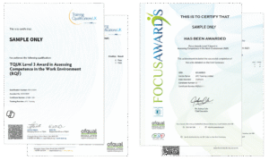 Sample Certificates